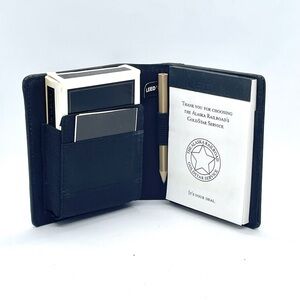Alaska Railroad Gold Star Service Playing Card Set Deck-Pad-Pencil-Case